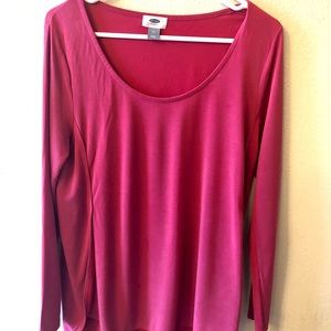 Split Hem Long Sleeve